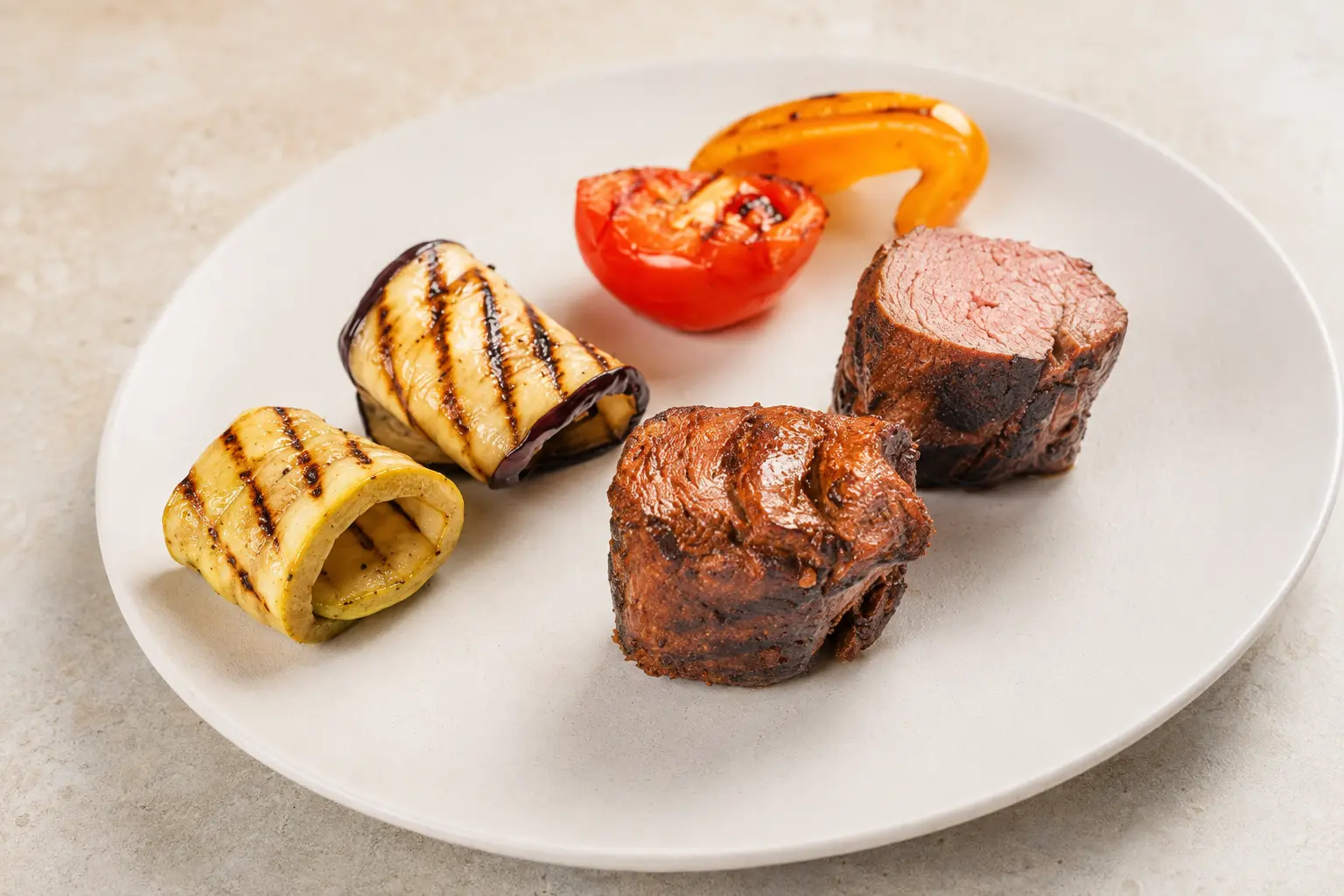 Chateaubriand mit Grillgemüse