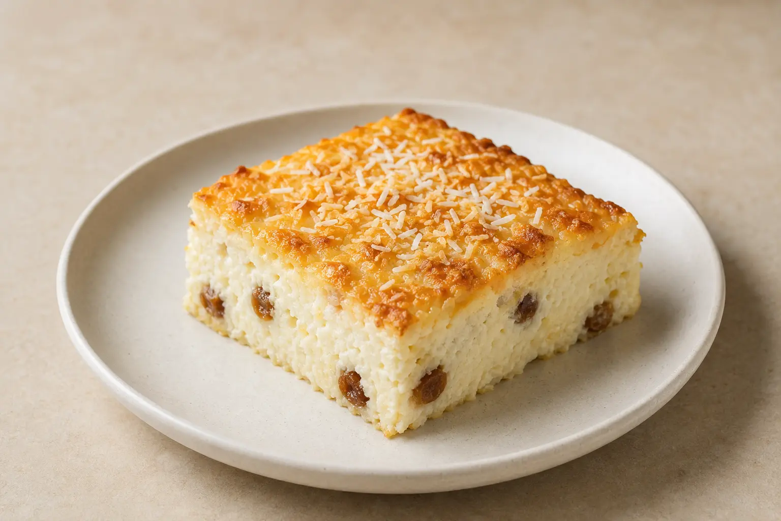 Ricotta-Kokos-Auflauf